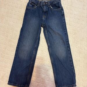 Cat & Jack Boys Relaxed Fit Dark Blue Jeans